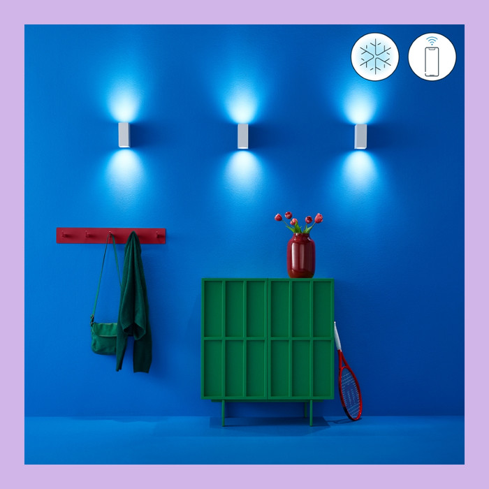 WiZ Up & Down Applique Murale Blanc - Éclairage Coloré et Blanc - GU10 produit à l'usage