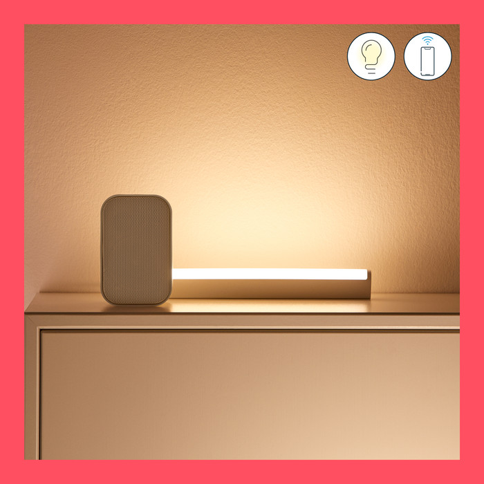 WiZ Linear Light Bar - Colored and White Light product in use