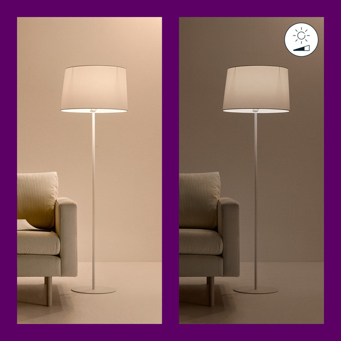 WiZ Linear Light Bar - Colored and White Light product in use