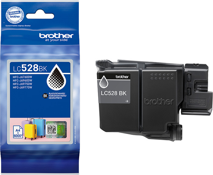 Brother LC-528 cartridge zwart verpakking