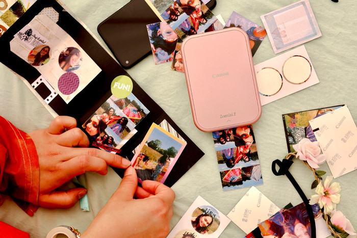 Canon Zoemini 2 Rose produit à l'usage