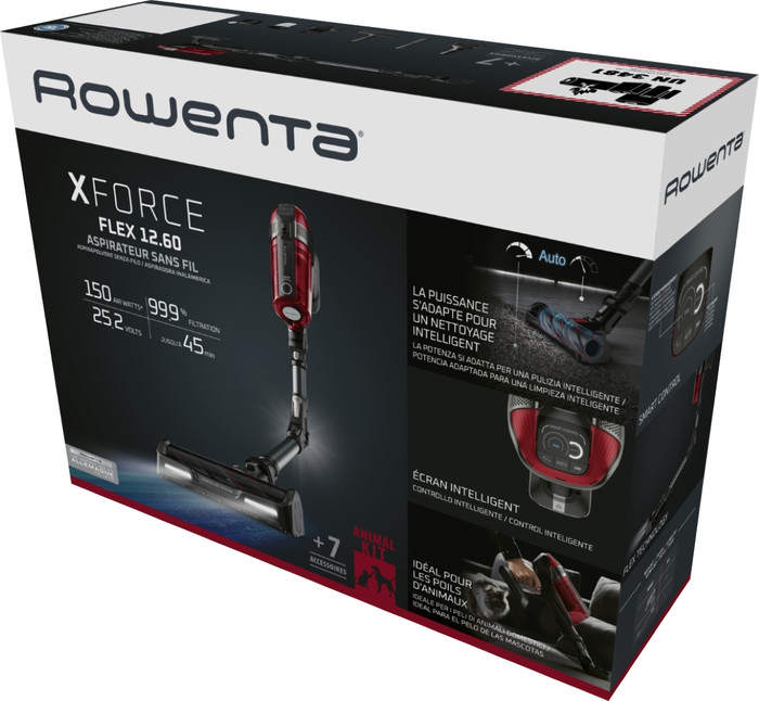 Rowenta X-Force Flex 12.60 RH98A8 product in gebruik