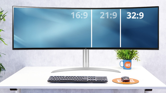 LG UltraWide 49WQ95C-W visual Coolblue 1