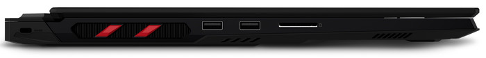 MSI Raider A18 HX A8WHG-285BE Azerty rechterkant