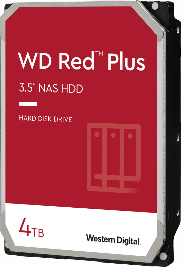 WD Red Plus WD40EFPX 4 To côté droit