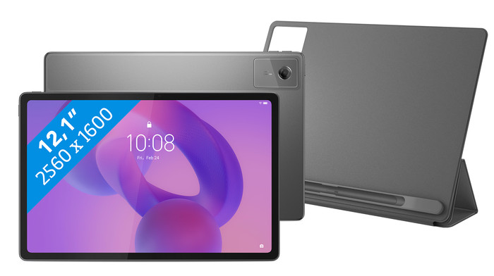 Lenovo Idea Tab Plus 12.1 inches 256GB WiFi Gray with Stylus + Book Case Gray Main Image