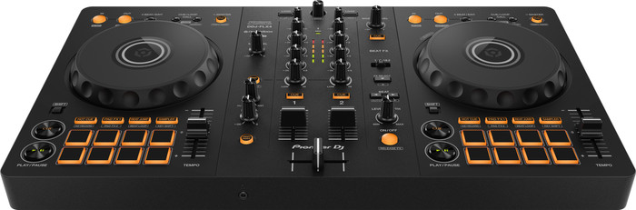 Pioneer DJ DDJ-FLX4 + Pioneer DJ HDJ-CUE1 + Pioneer DJ DM-50D-BT Black null