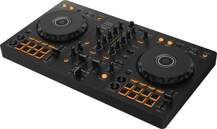 Pioneer DJ DDJ-FLX4 + Pioneer DJ HDJ-CUE1 + Pioneer DJ DM-50D-BT Black null