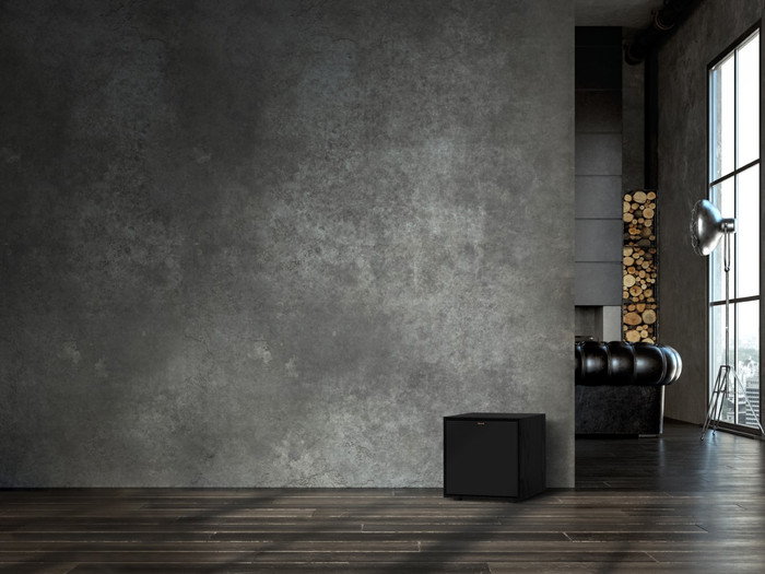 Klipsch R-101SW product in gebruik