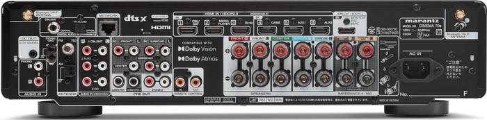 Marantz Cinema 70S Argent arrière