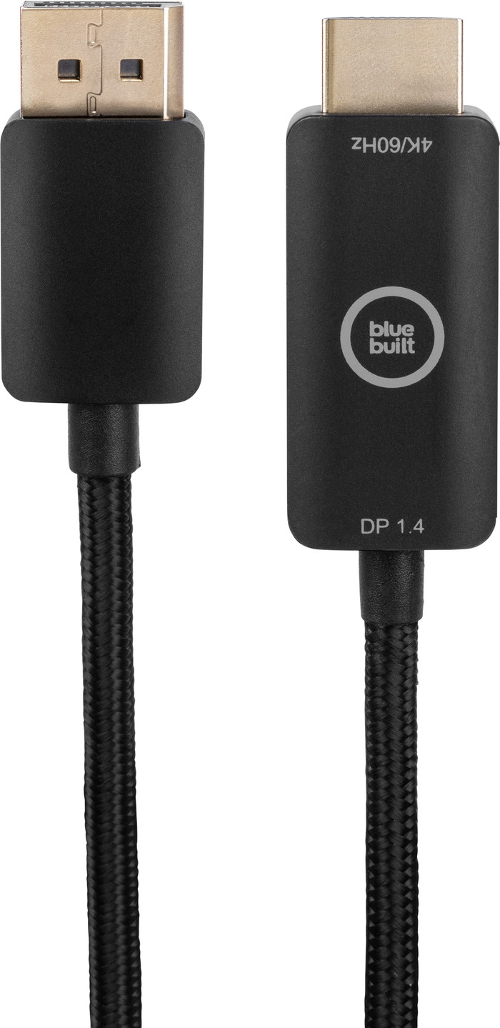 BlueBuilt Câble DisplayPort vers HDMI 1,8 Mètre dessus
