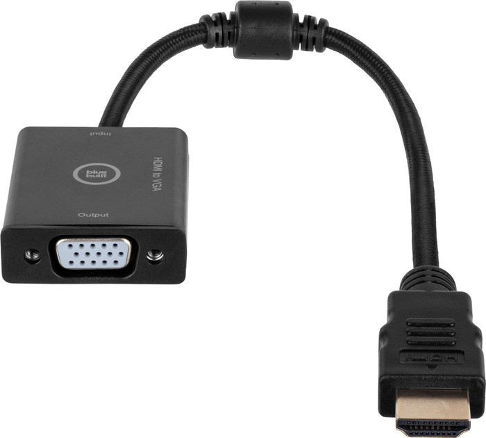 BlueBuilt Convertisseur HDMI vers VGA dessus