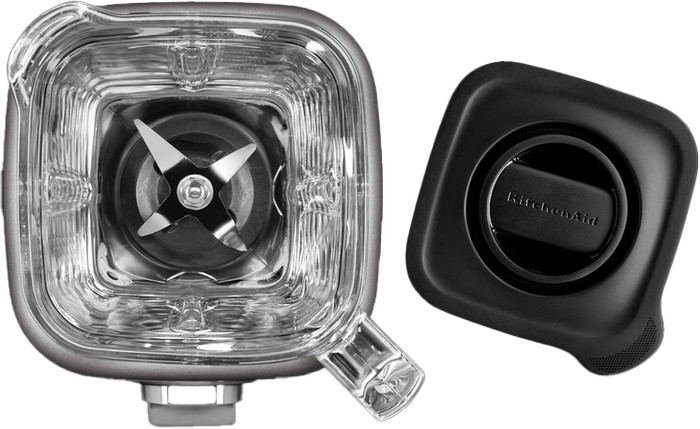 KitchenAid Artisan K400 5KSB4026EMS Gris Étain dessus