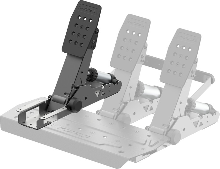 Moza SRP2 Clutch Pedal product in gebruik