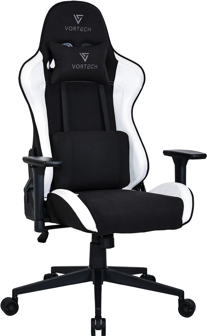 Vortech Essential Chaise Gamer Blanc côté gauche