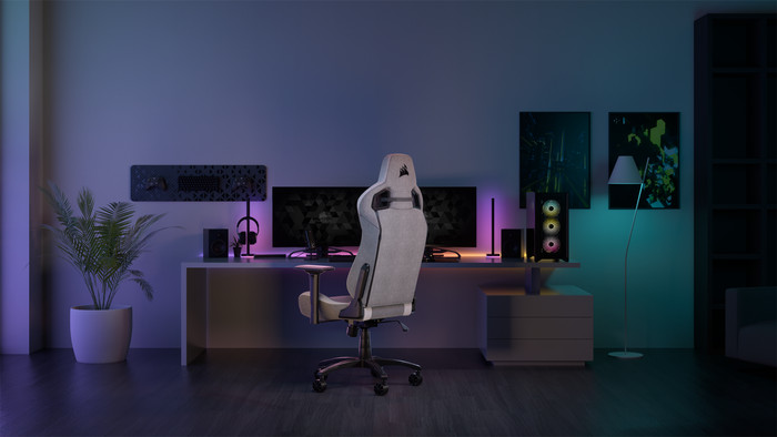 Corsair T3 Rush Grijs/Wit null