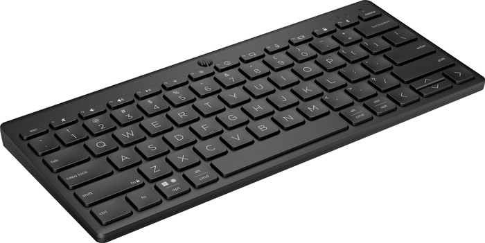 HP 350 Compact Wireless Keyboard Black AZERTY right side