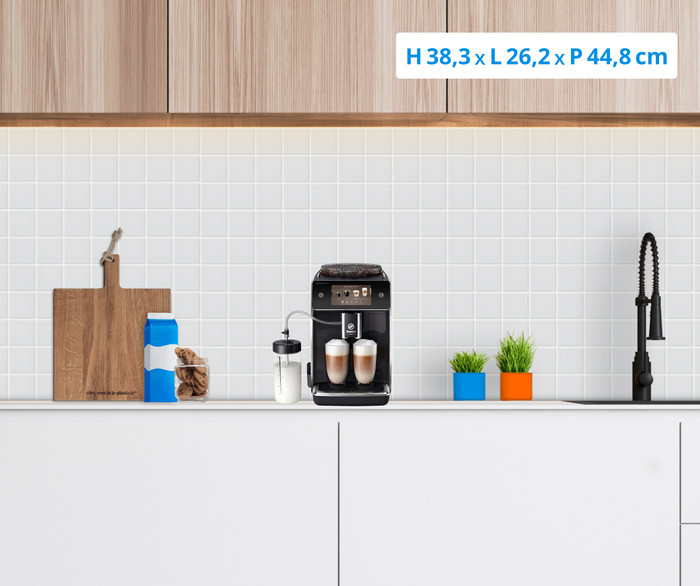 Saeco GranAroma Deluxe SM6680/00 visuel Coolblue 1