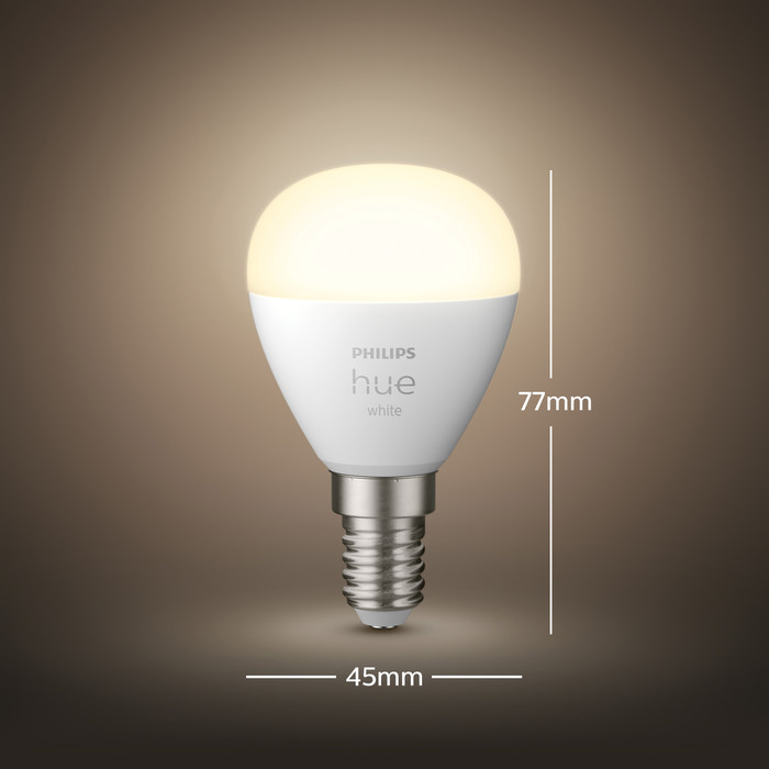 Philips Hue Spherical Light White E14 6-pack null