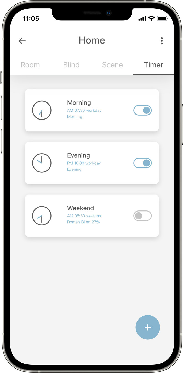 Motionblinds Retrofit Kit de Démarrage Lot de 2 Store d'Intérieur Moteur + Bridge détail