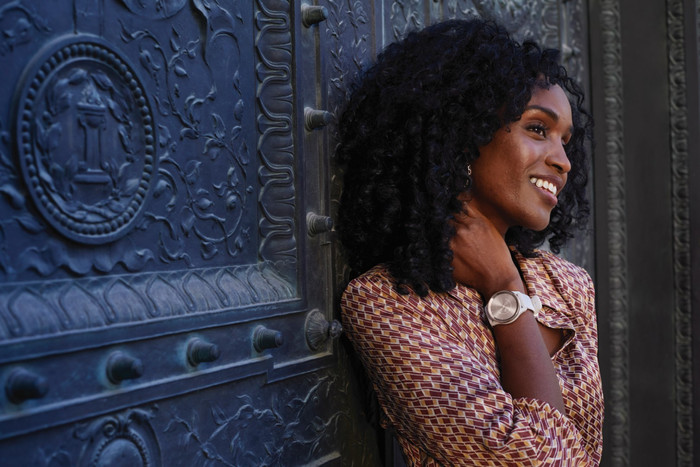 Garmin Vivomove Trend Or Rose/Blanc produit à l'usage