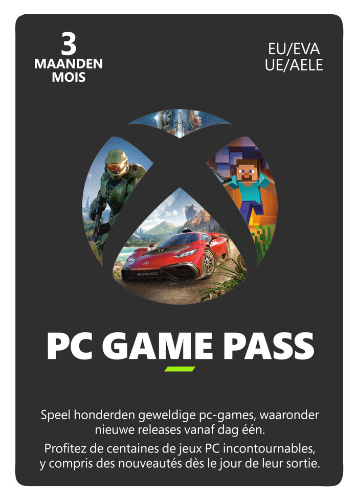 Xbox Game Pass for PC - 3 months front