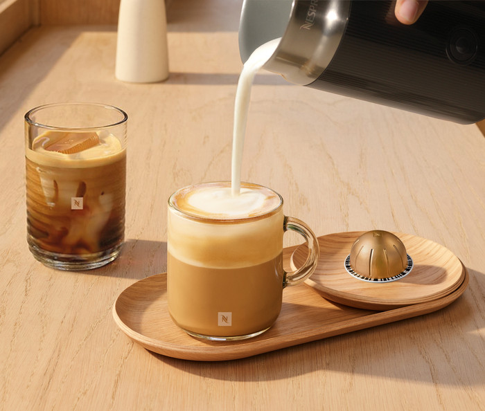 De'Longhi ENV200WAE Vertuo UP + Aeroccino accessoire
