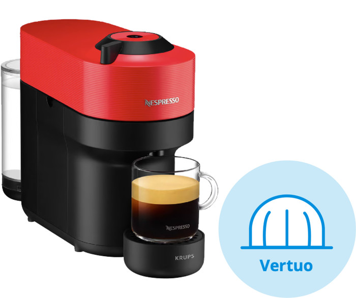 Krups Nespresso Vertuo Pop XN9205 Rouge Piment avant