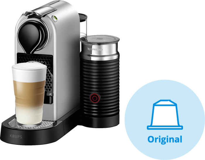 Krups Nespresso Citiz & Milk XN761B Argent avant