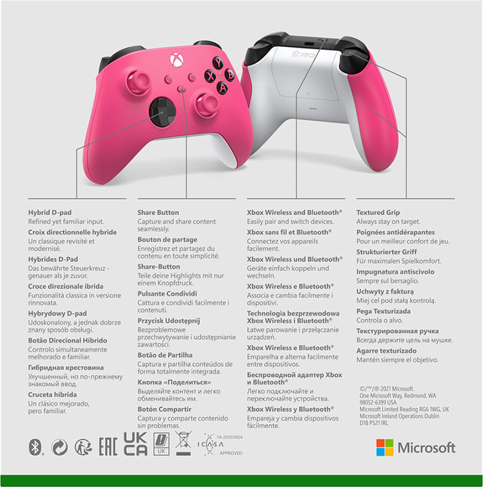 Microsoft Xbox Series X and S Wireless Controller Pink null