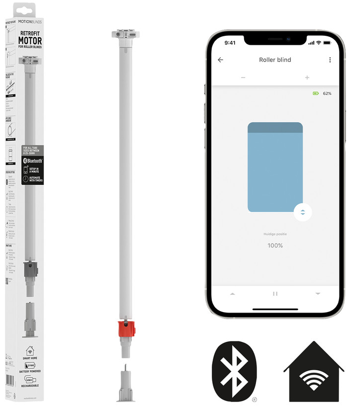 MotionBlinds Retrofit Roller Blind Motor with Bluetooth Main Image