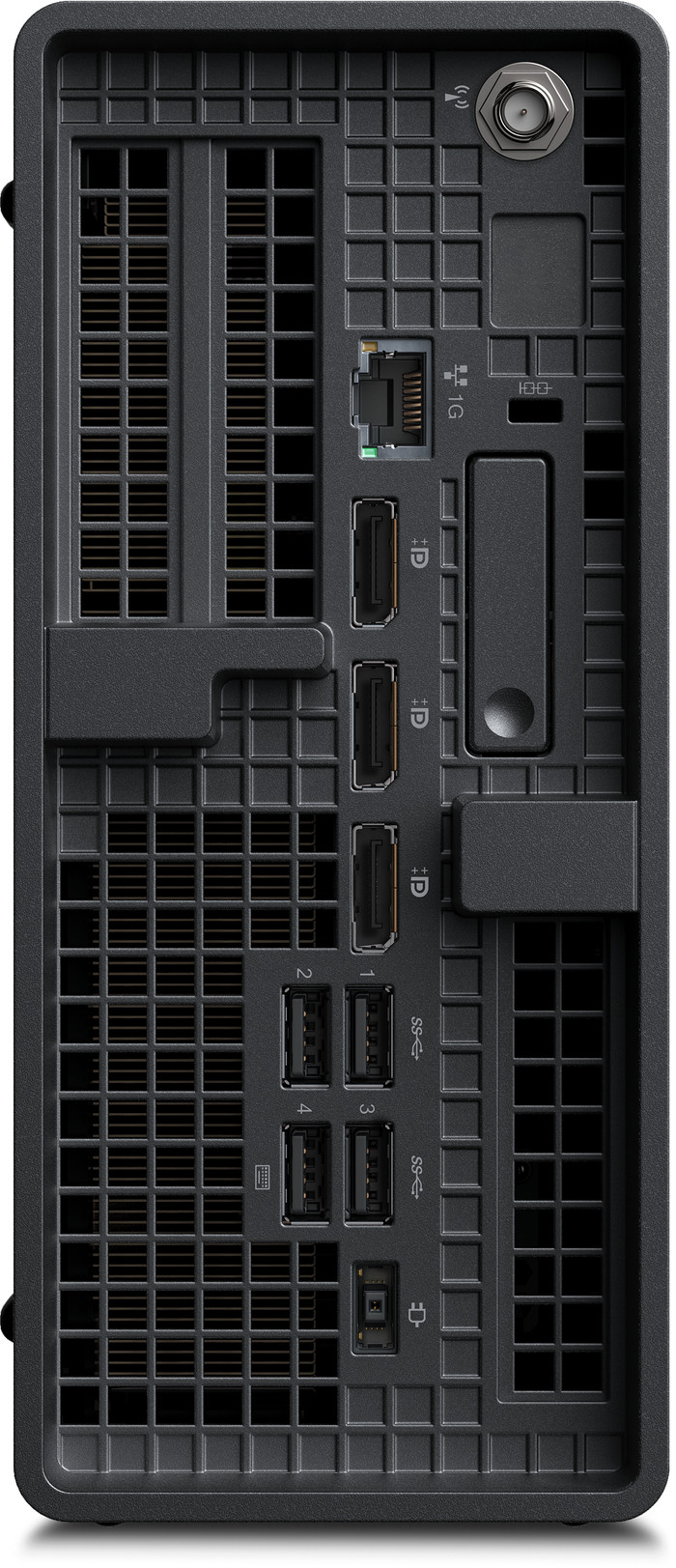 Lenovo ThinkStation P3 Ultra SFF Gen 2 - 30J5007SBF achterkant