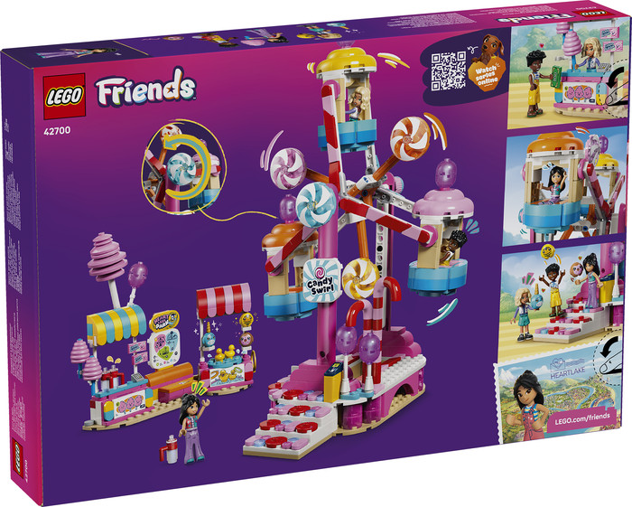 LEGO Friends Reuzenrad van Snoep en Cupcakes 42700 verpakking