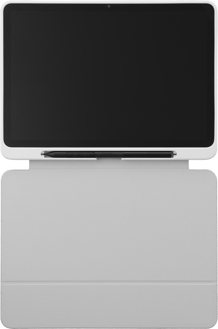 Wacom MovinkPad 11 Case with Stand Gray front