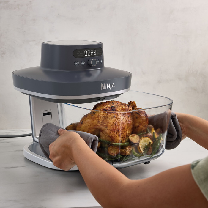 Ninja CRISPi PRO AS101EUCY Blauw product in gebruik