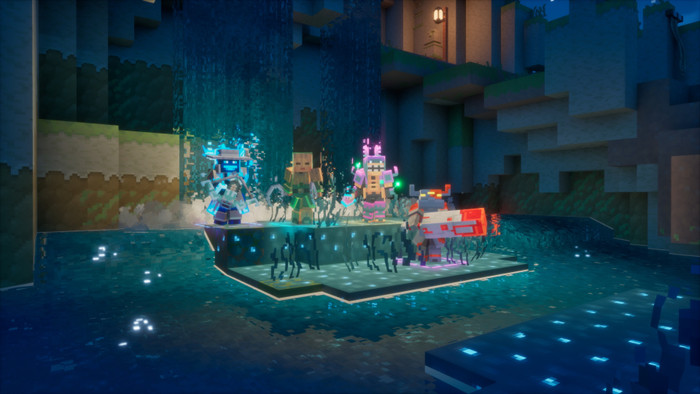 Minecraft Dungeons II Deluxe Edition PS5 product in gebruik