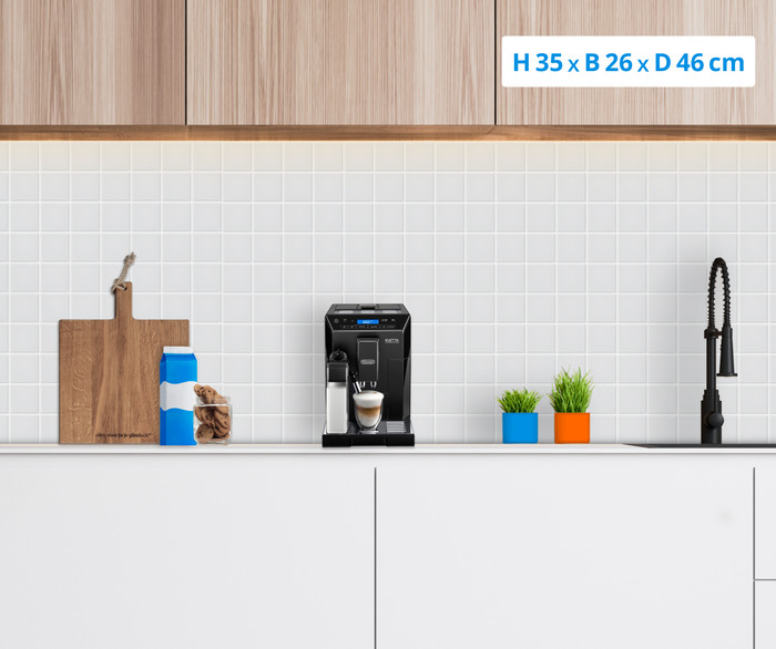 De'Longhi Eletta Cappuccino ECAM 44.660.B Zwart visual Coolblue 1