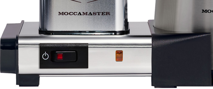 Moccamaster KBGT Polished aluminium detail