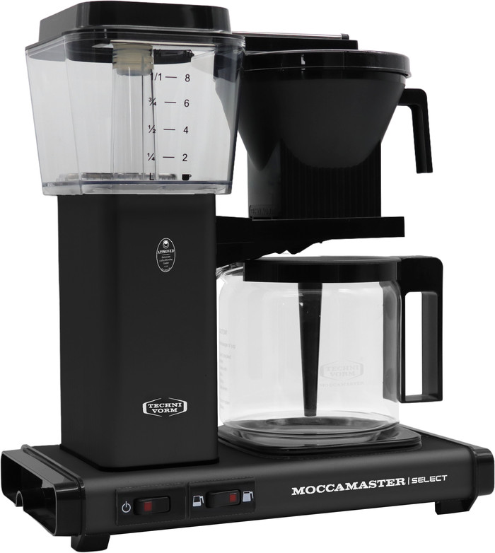Moccamaster KBG Select Noir Mat avant