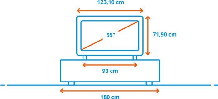 Hisense QLED 55" S7S (2026) visual Coolblue 1