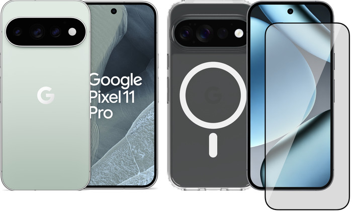 Google Pixel 11 Pro 512GB Lichtgroen 5G + Accessoirepakket Main Image
