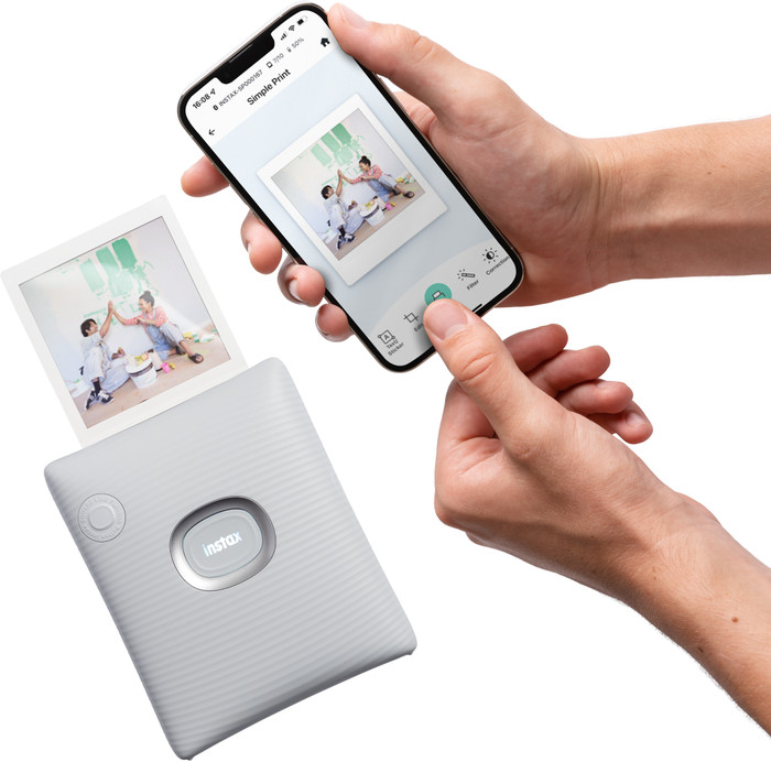 Fujifilm Instax Square Link White product in use
