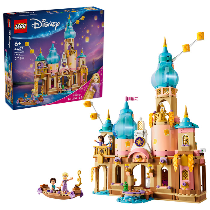 LEGO Disney Rapunzels Kasteel 43297 rechterkant