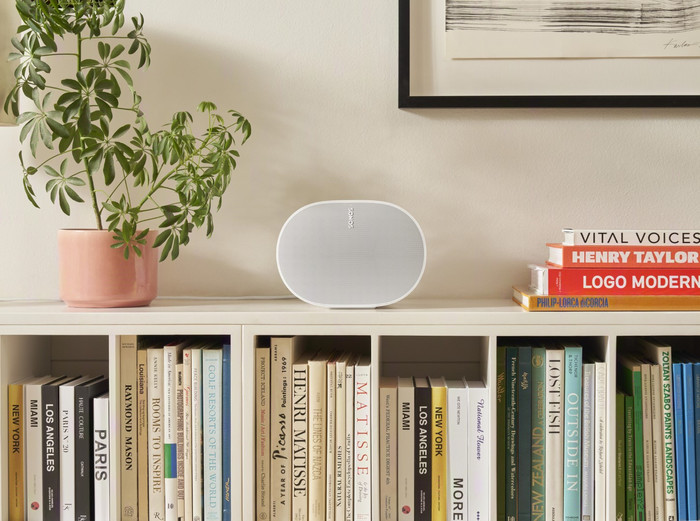 Sonos Era 300 Wit Duopack product in gebruik