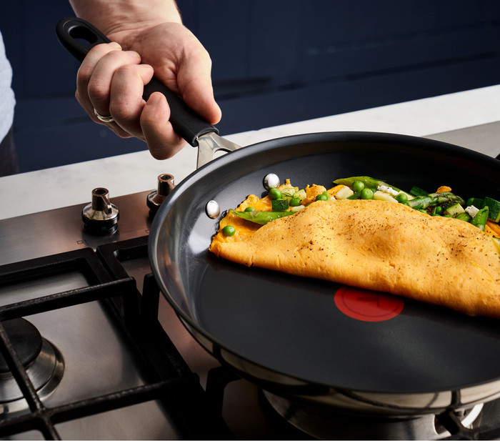 Jamie Oliver by Tefal Easy Cook Ceramic koekenpannenset 2-delig 20 + 28 cm detail