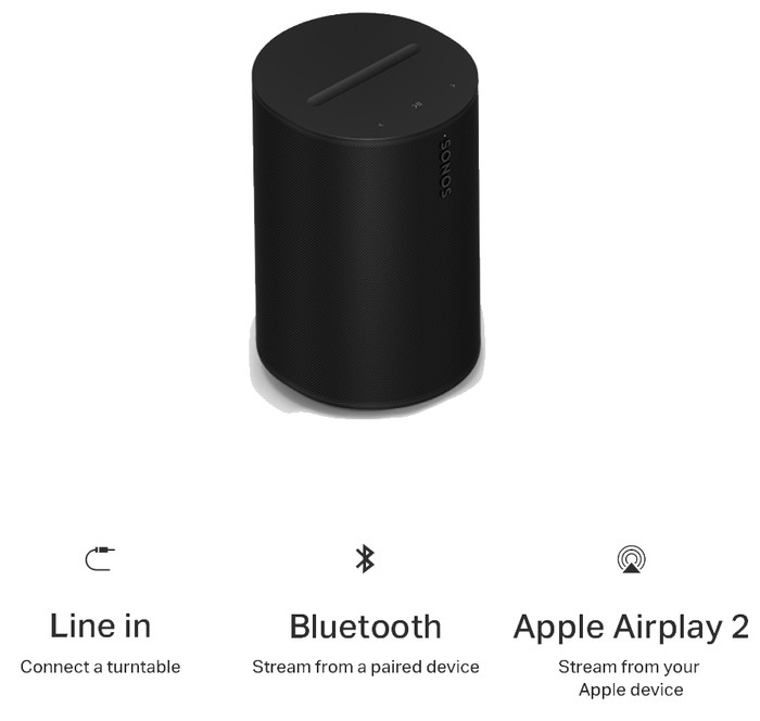 Sonos Era 100 SL Zwart visual leverancier