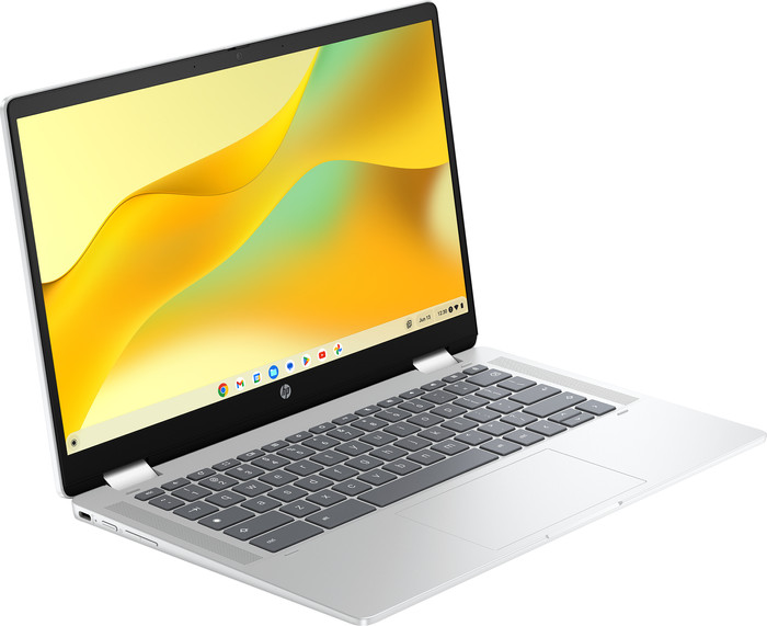 HP Chromebook x360 14b-cd0114nbx Azerty] linkerkant