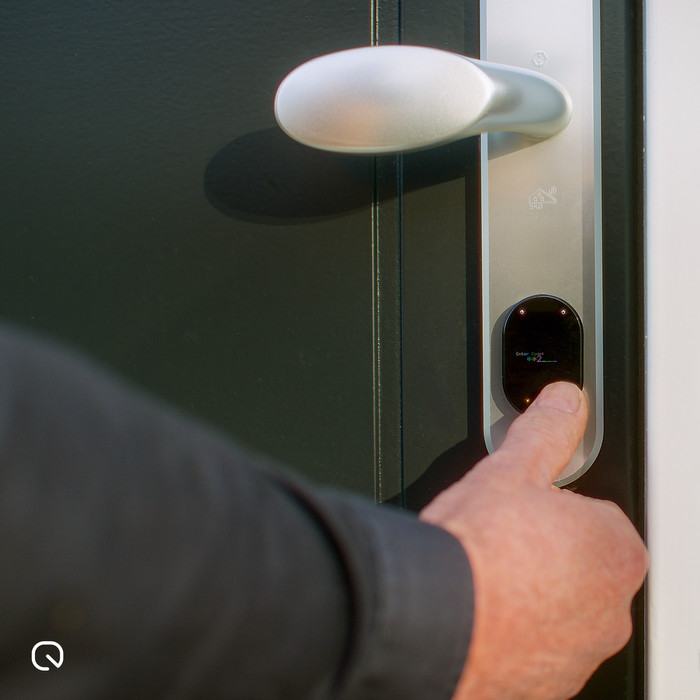 LOQED Touch Smart Lock Noir produit à l'usage