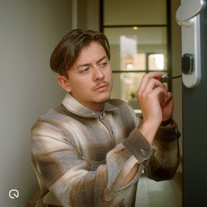 LOQED Touch Smart Lock Noir visuel fournisseur