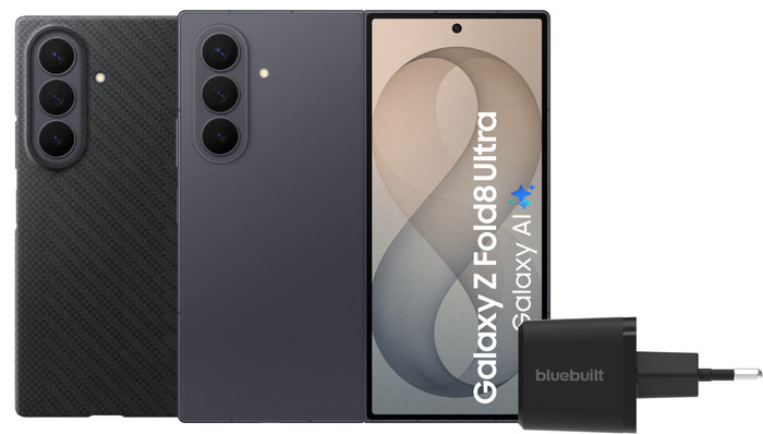 Samsung Galaxy Z Fold 8 Ultra 256GB Black 5G + Accessory Pack Main Image
